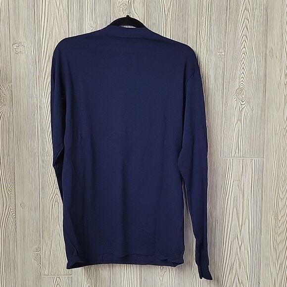 New England Patriots NFL Navy Long Sleeve Tee Shirt Adult Size Medium NWT - Picture 8 of 12